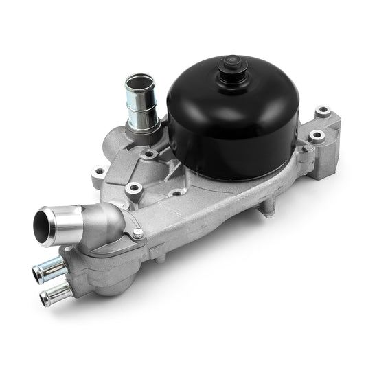 Bomba de agua de aluminio de alto volumen para el lado izquierdo del Chevy LS, carrocería F satinada Camaro