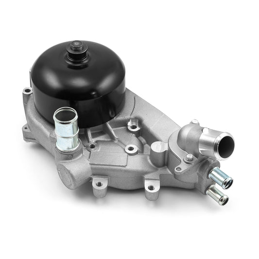Bomba de agua de aluminio de alto volumen para el lado izquierdo del Chevy LS, carrocería F satinada Camaro