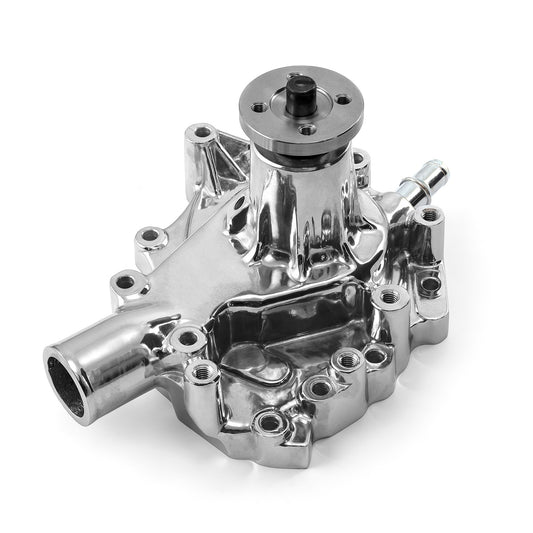 Bomba de agua de aluminio pulido de alto volumen para Ford 302 351C Cleveland