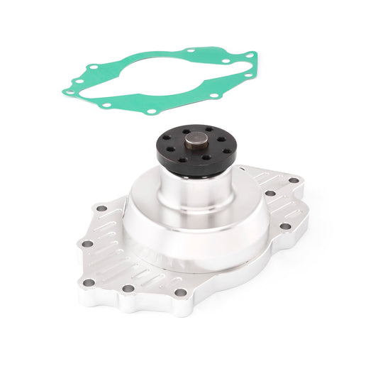 Ford 302 351C Cleveland Straight Impeller Billet Aluminum Slimline Water Pump