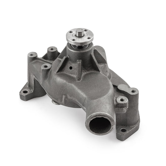 Bomba de agua larga de hierro fundido de alto volumen Chevy SBC 350 Satinada