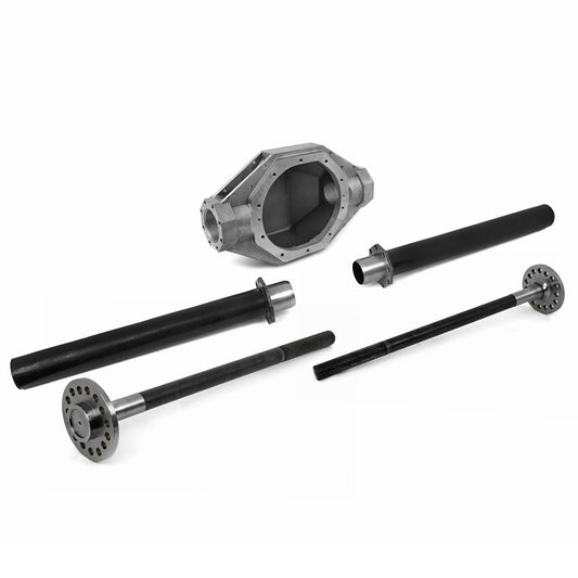 Conjunto de caja de diferencial Ford de 9", tubos y ejes forjados de 35 estrías para trabajo pesado