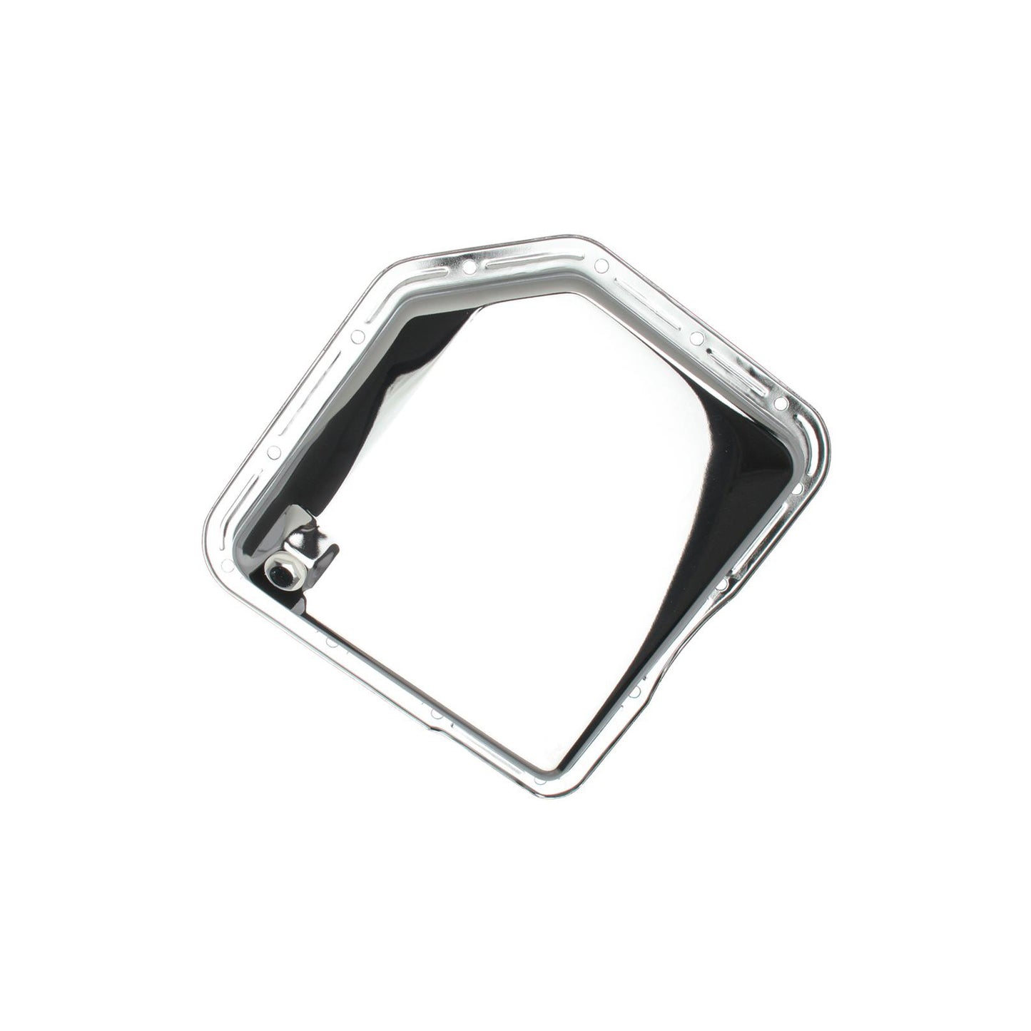 Turbo TH350 Transmission Oil Pan Chrome Plain