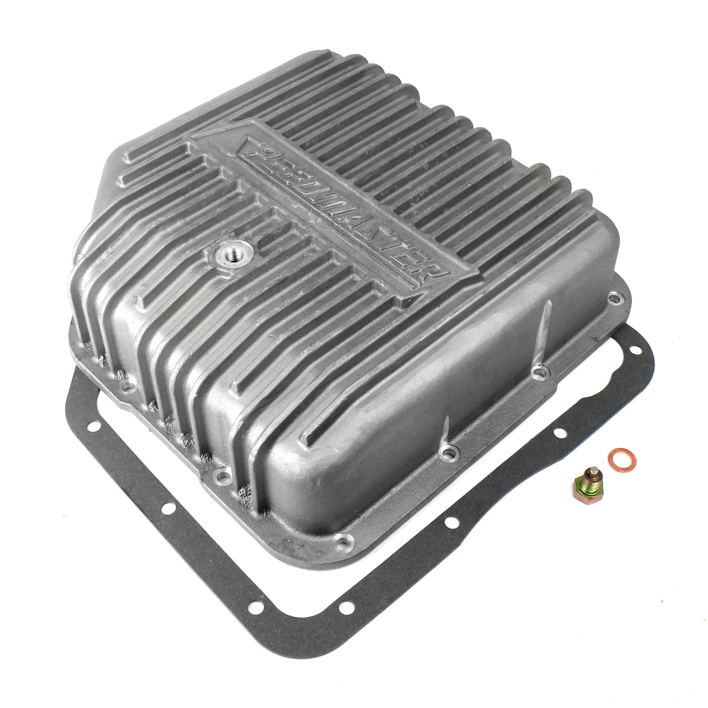 Cárter de aceite de transmisión de aluminio fundido GM Turbo TH350 Speedmaster de capacidad extra