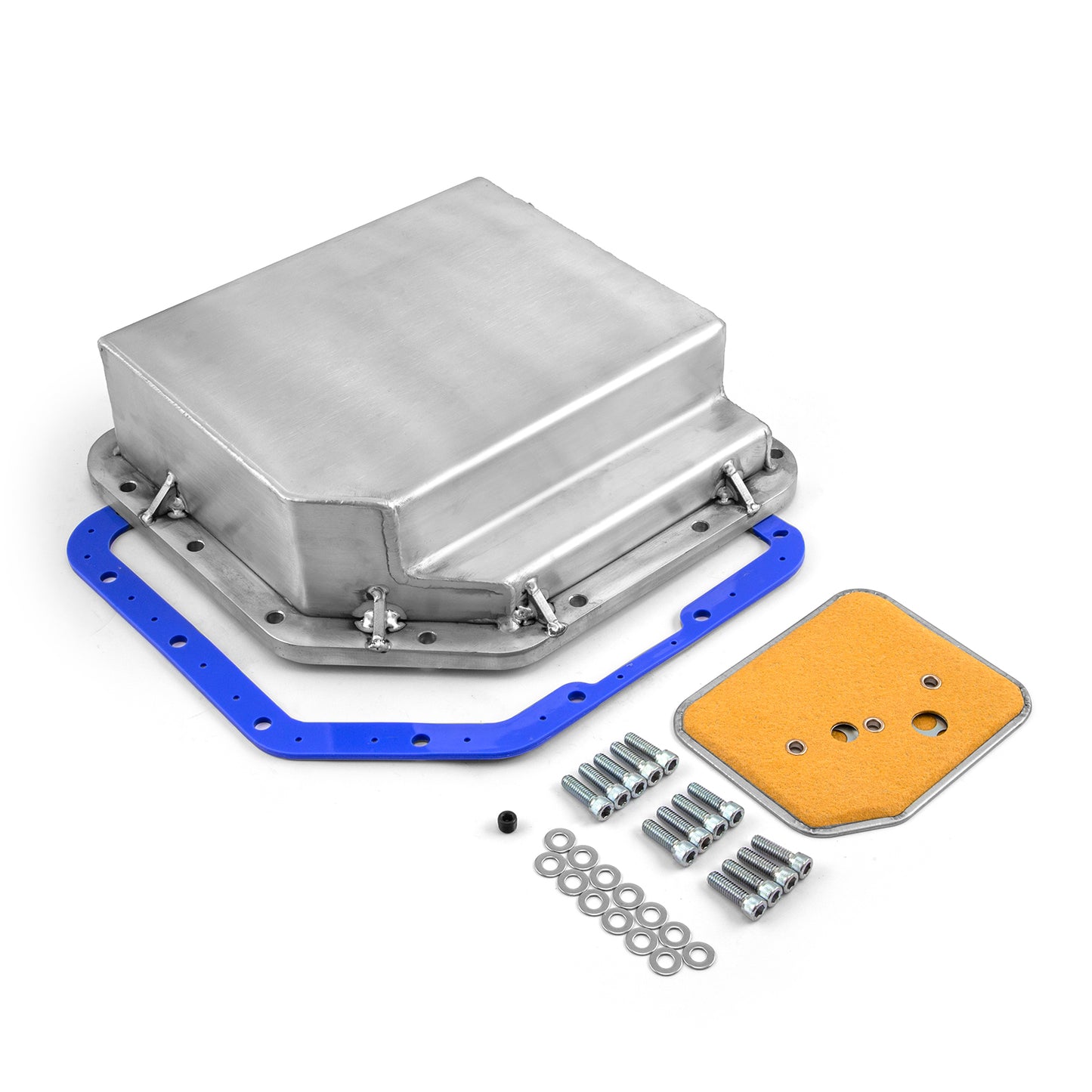 Cárter de aceite de transmisión de aluminio fabricado con capacidad extra para GM Turbo TH350