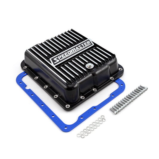 Cárter de aceite de transmisión de alto volumen y junta de silicona Turbo 700R4 de aluminio