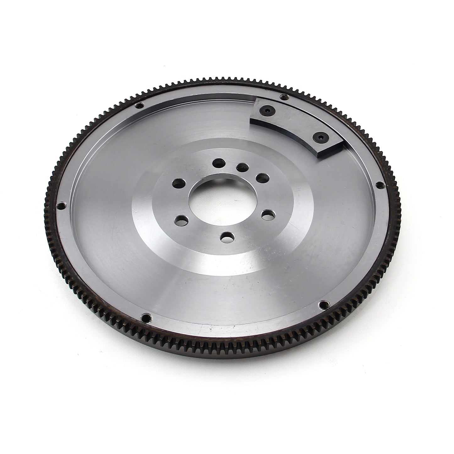 Volante de inercia SFI de acero billet, balanceado externo, 10" y 153 dientes, para Chevy BBC 454, 2 piezas, RMS