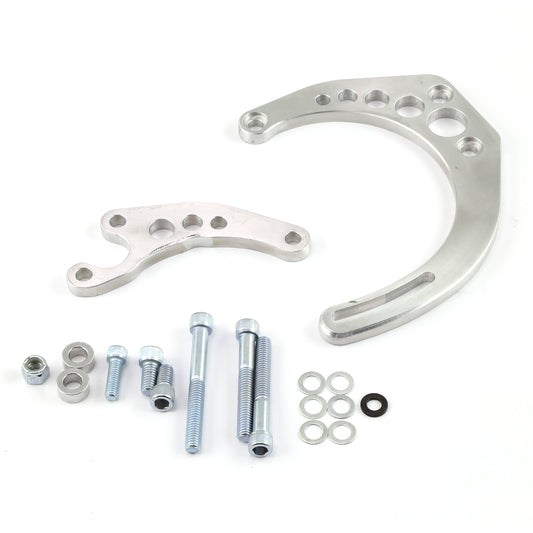 Soporte de alternador de palanquilla con bomba larga para Chevy SBC Camel Hump Fuelie
