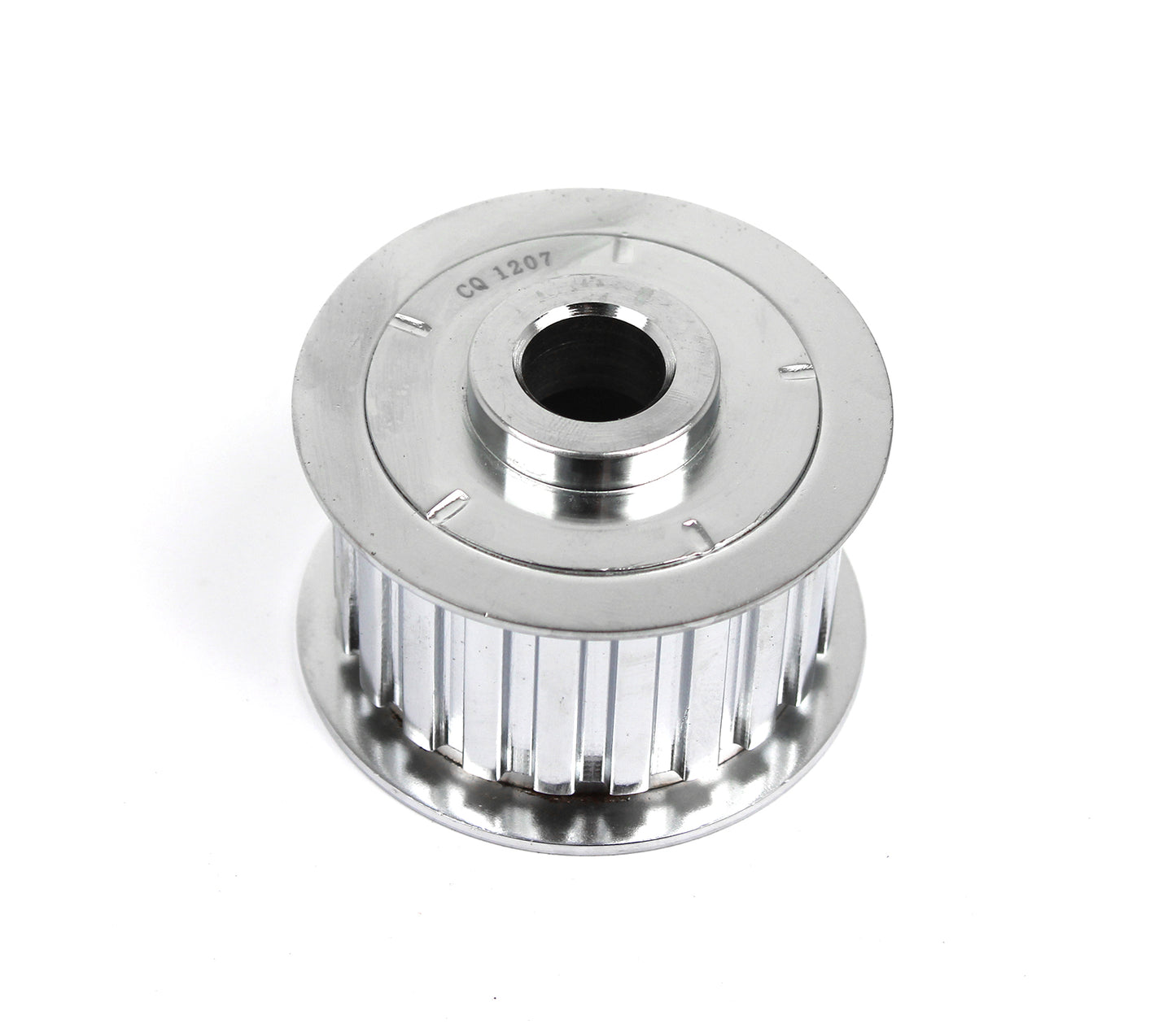 Polea de alternador de acero Gilmer Drive solo cromada