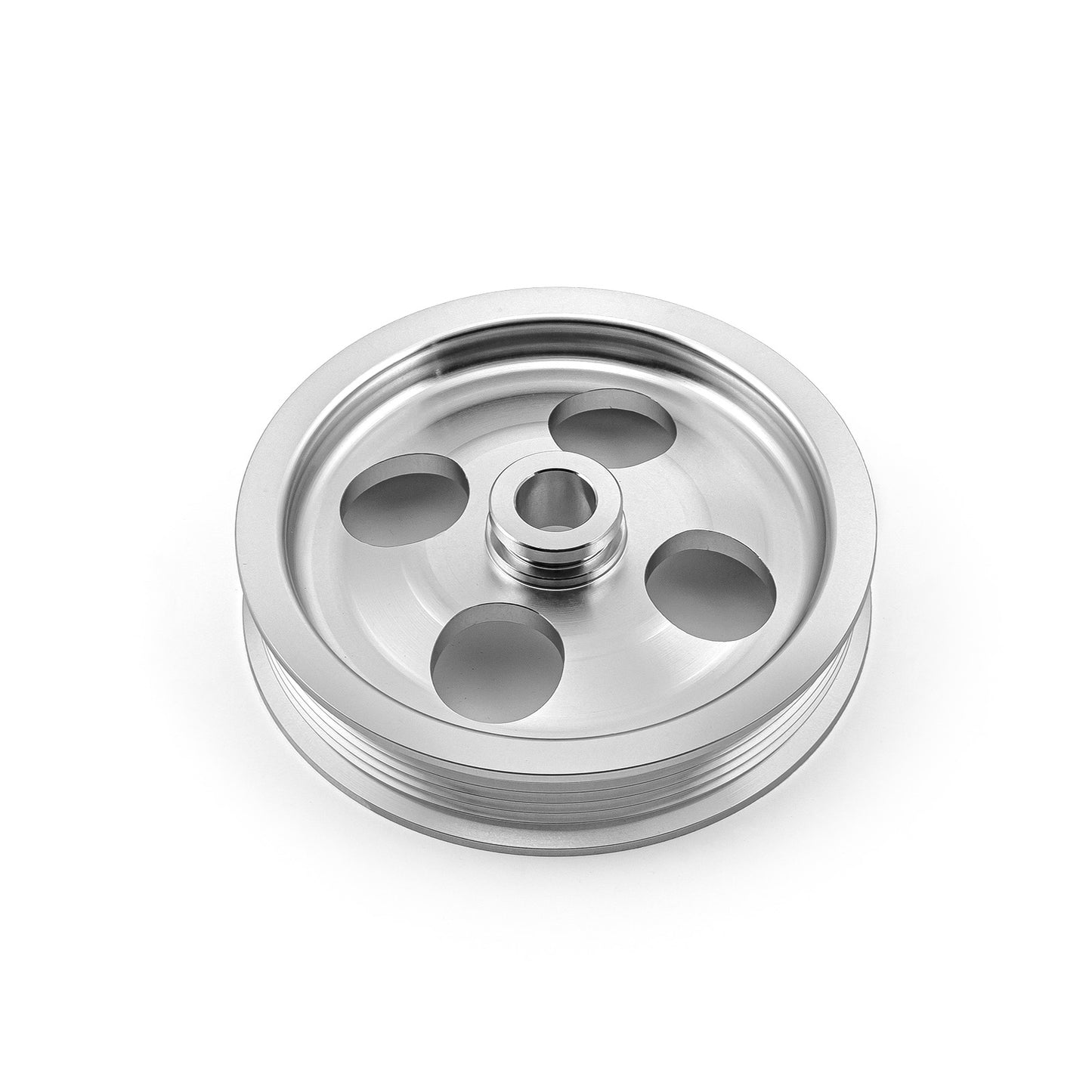 Polea de dirección asistida a presión serpentina tipo 2 para Chevy GM Billet [0,669 pulg.]