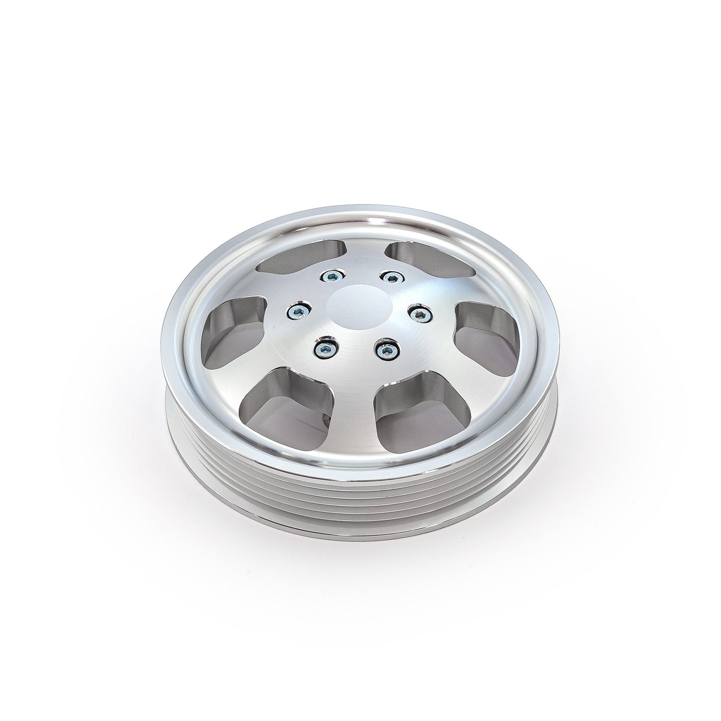 Polea de dirección asistida serpentina de aluminio para Chevy GM Tipo 2