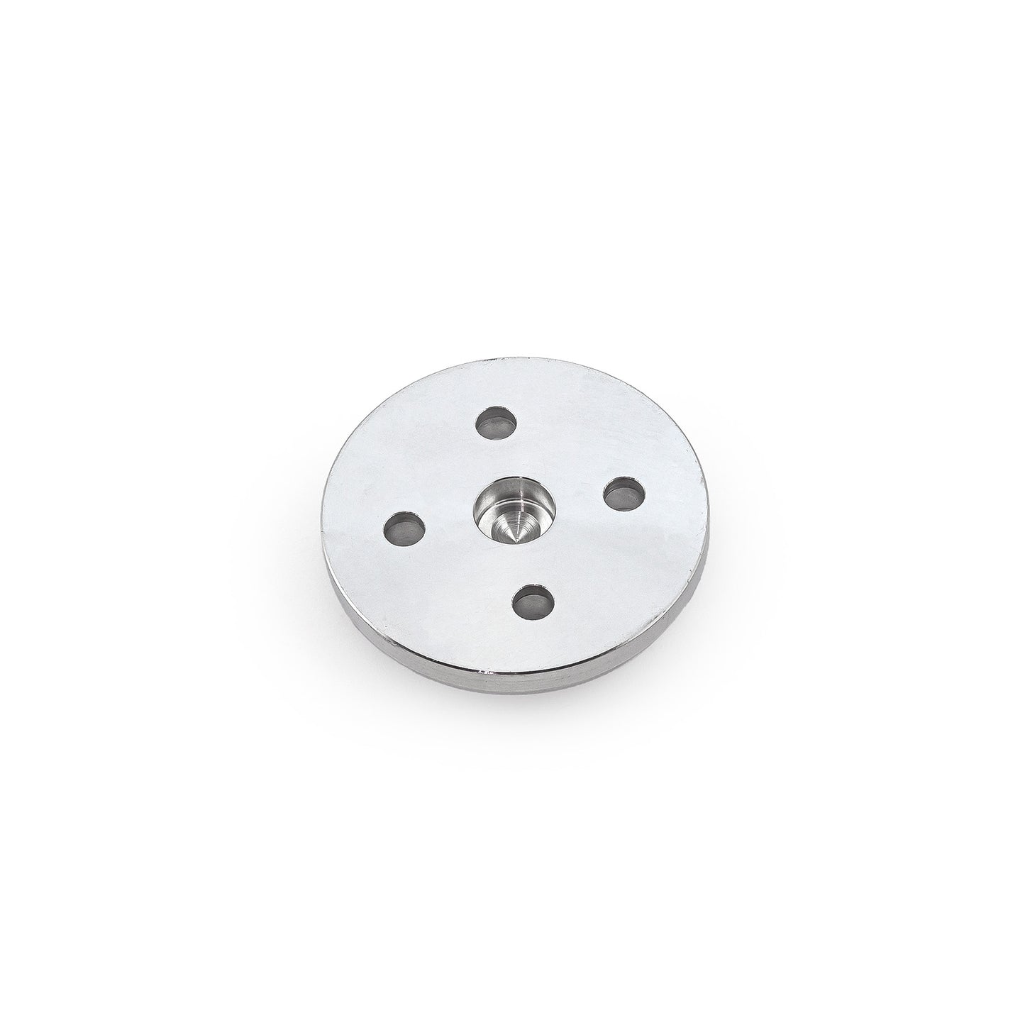 Cubierta de la bomba de agua corta para Chevy SBC 350 [satinada]