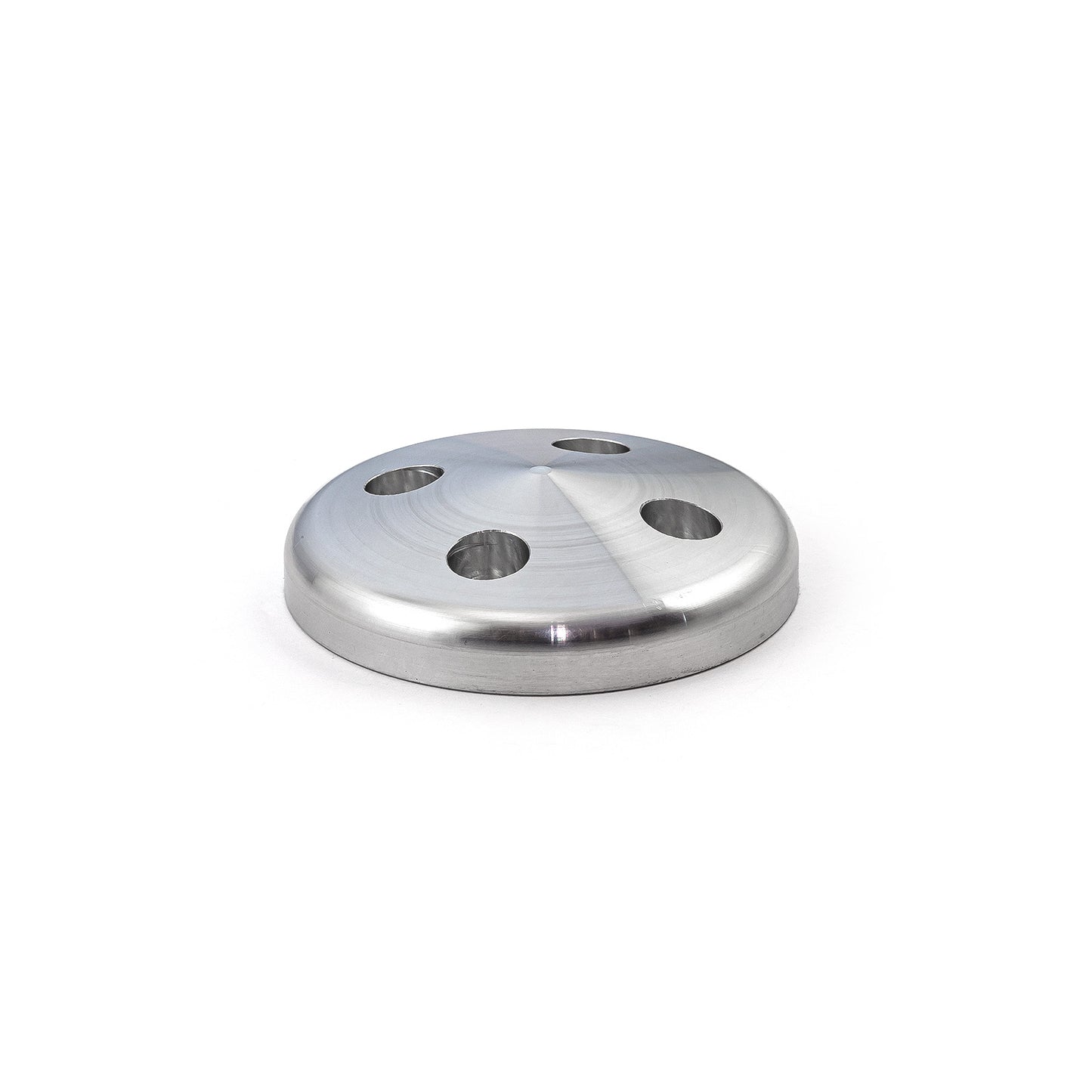 Cubierta de la bomba de agua corta para Chevy SBC 350 [satinada]