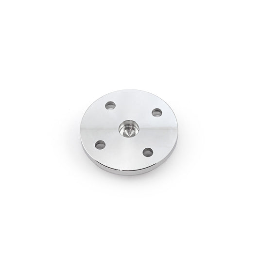 Cubierta de la bomba de agua larga para Chevy SBC 350 (satinada)