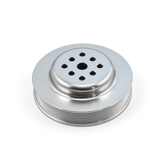 Polea serpentina SWP de bomba de agua corta de aluminio billet SBC para Chevy