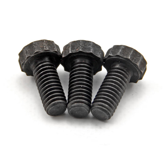 Chevy SBC 350 BBC 454 Black Oxide 12 Point Camshaft Bolt Kit (3 Bolts)