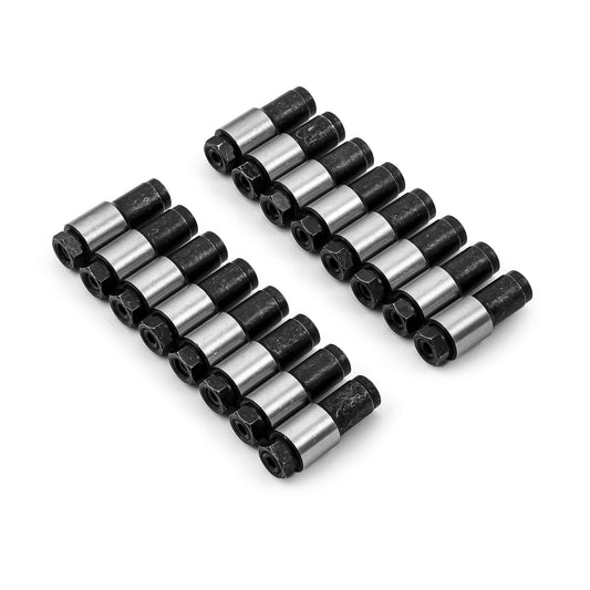 Juego de tuercas para balancín Polylock de 3/8" (compatible con: cinturón de espárrago)