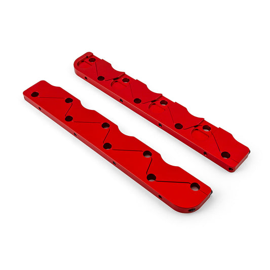 Chevy BBC 454 Rocker Stud Girdle Only - Red