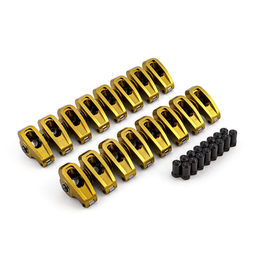 Juego de balancines de aluminio de 7/16" para Chevy BBC 454, relación 1.7