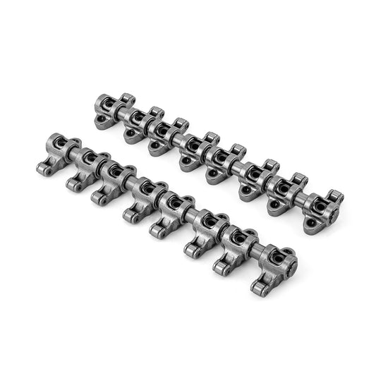 Chevy LS 1.8 - Non Adjustable Stainless Steel Roller Rockers & Pedestals & Bolts