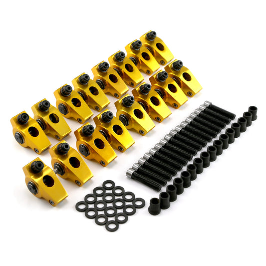 Juego de balancines de montaje en eje de aluminio para Oldsmobile 330, 350, 400, 425 y 455, relación 1,6