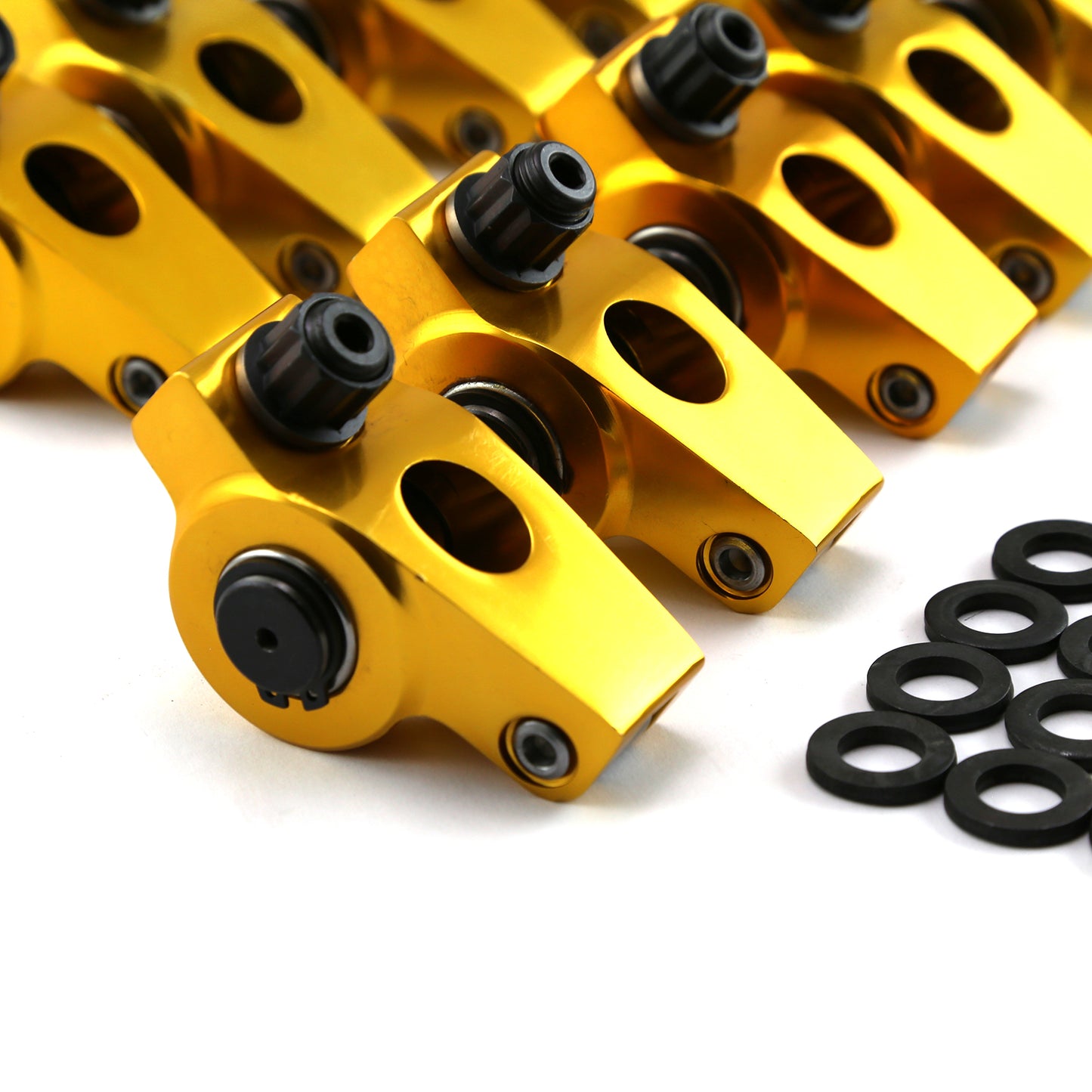 Oldsmobile 330 350 400 425 455 1.6 Ratio Aluminum Shaft Mount Rocker Arm Set