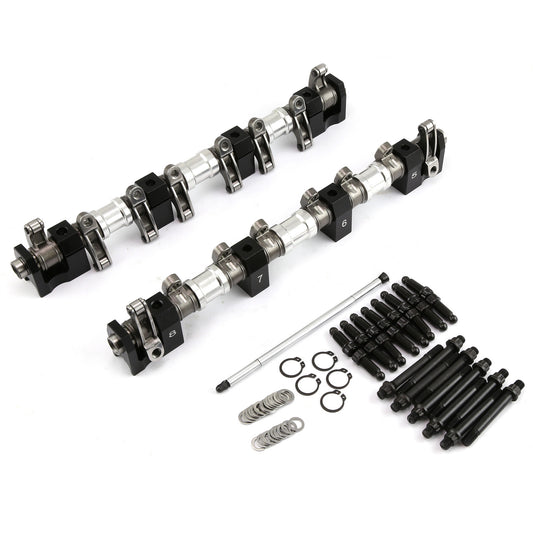 Ford FE 390 428 Shaft Mount 1.76 Ratio Stainless Steel Rocker Arms w/ Hardware