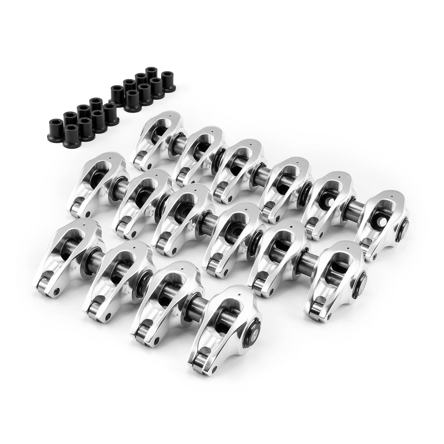 Juego de balancines de rodillos con pedestal de aluminio para Chevy LS1 1.7 Ratio