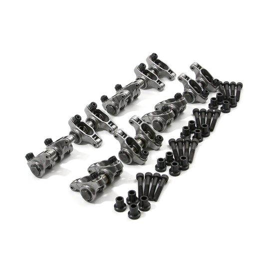 Chevy GM LS1 / LS6 1.9 Ratio Adjustable Stainless Steel Roller Rocker Arm Set