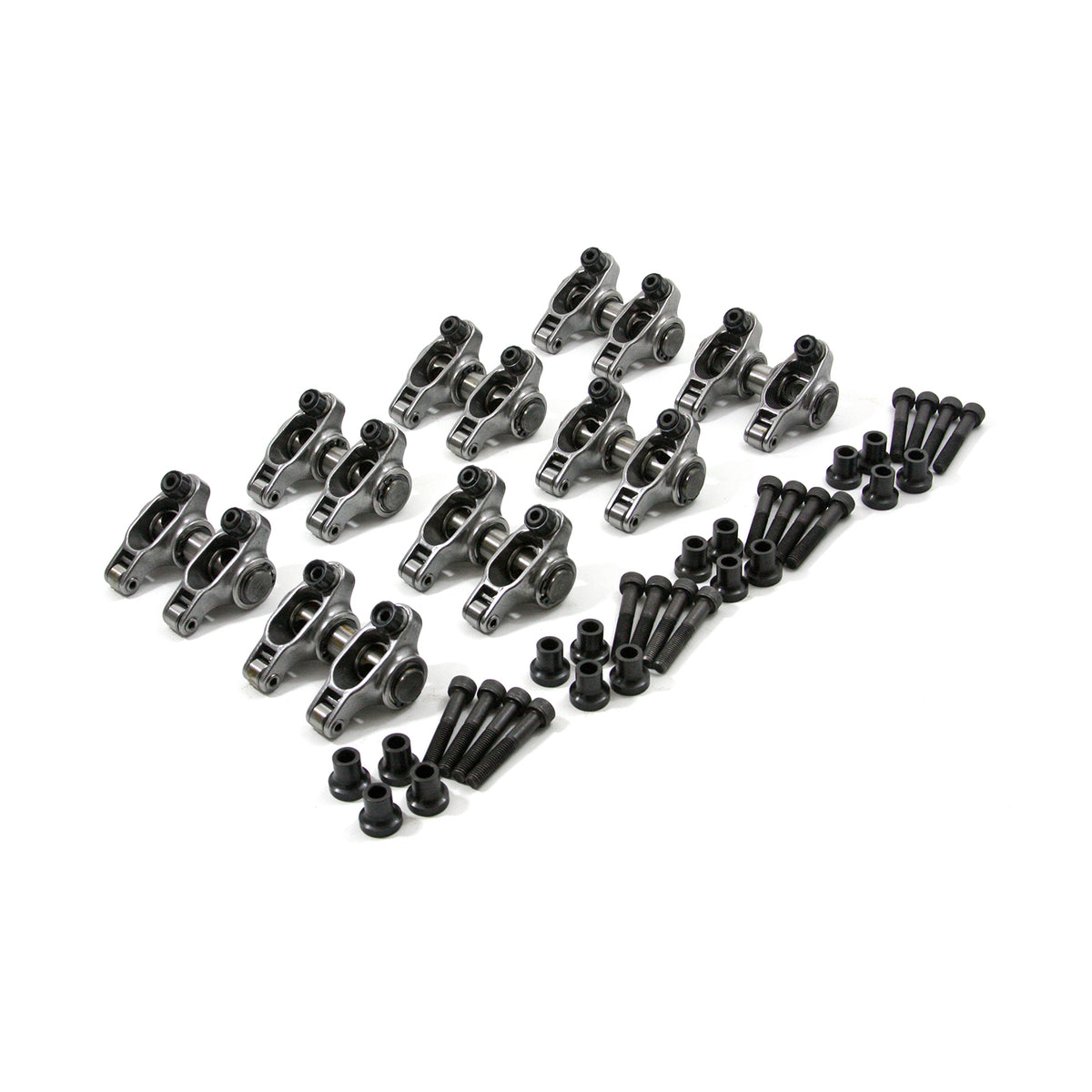 Juego de balancines de rodillos ajustables de acero inoxidable para Chevy GM LS1/LS6 1.8