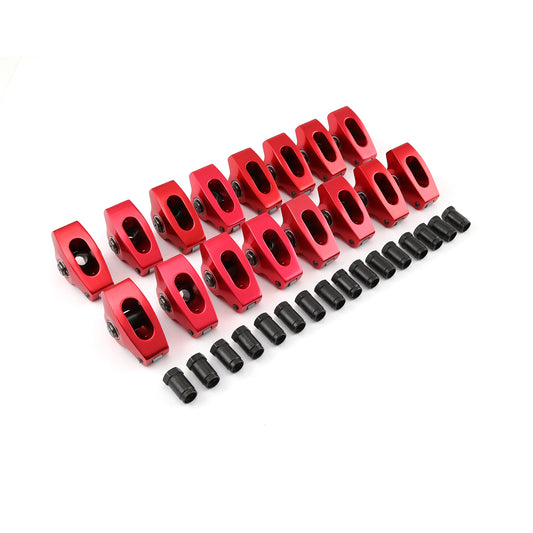 Juego de balancines de aluminio para Chevy SBC 350, relación 1.6, 3/8"