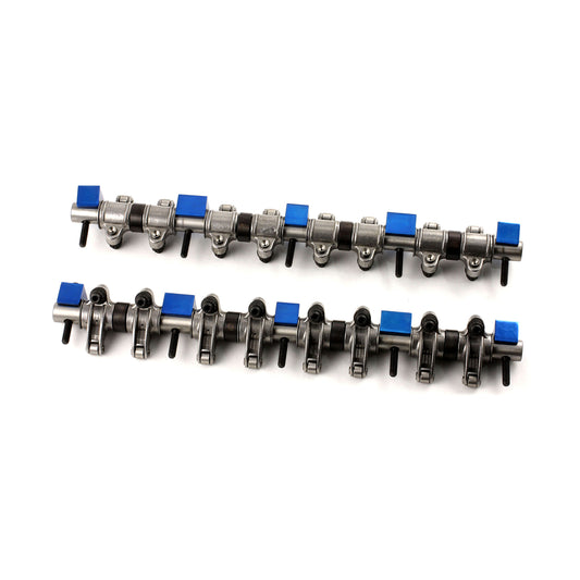 Juego de balancines de rodillos de acero inoxidable Mopar Chrysler BB 383 440 1.5 con ejes