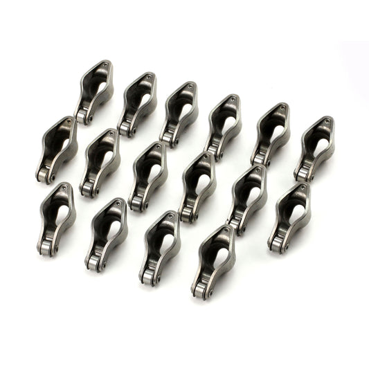 Juego de balancines con punta de rodillo de acero de 1,60" y 3/8" para Ford SB 289 302 351 Windsor, autoalineables