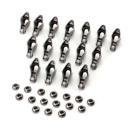 Juego de balancines con punta de rodillo de acero de 1,7 3/8" para Ford SB 289 302 351 Windsor