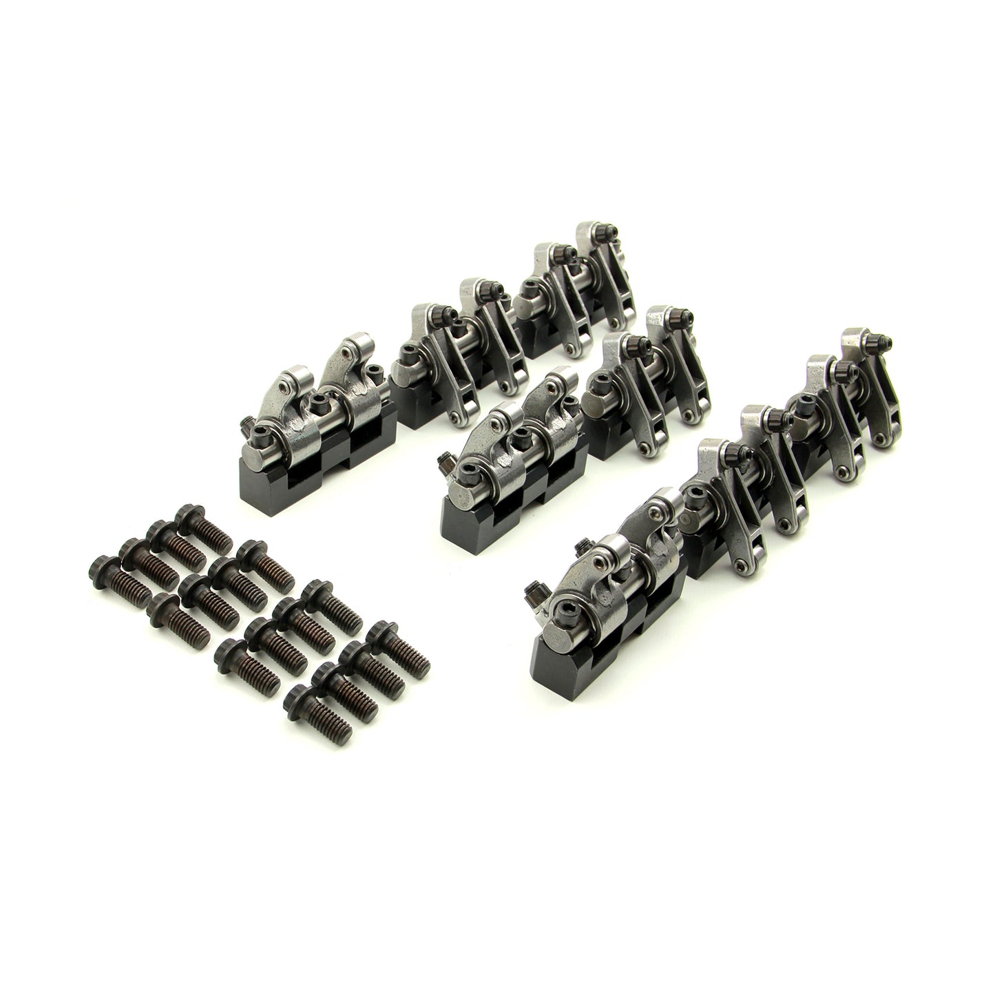 Ford SB 289 302 351 Windsor Stainless Steel 1.6 Ratio Shaft Mount Roller Rockers