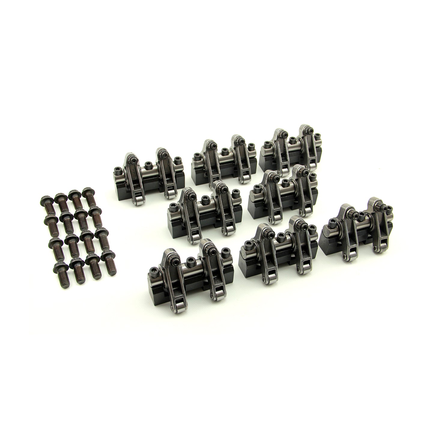 Ford SB 289 302 351 Windsor Stainless Steel 1.6 Ratio Shaft Mount Roller Rockers