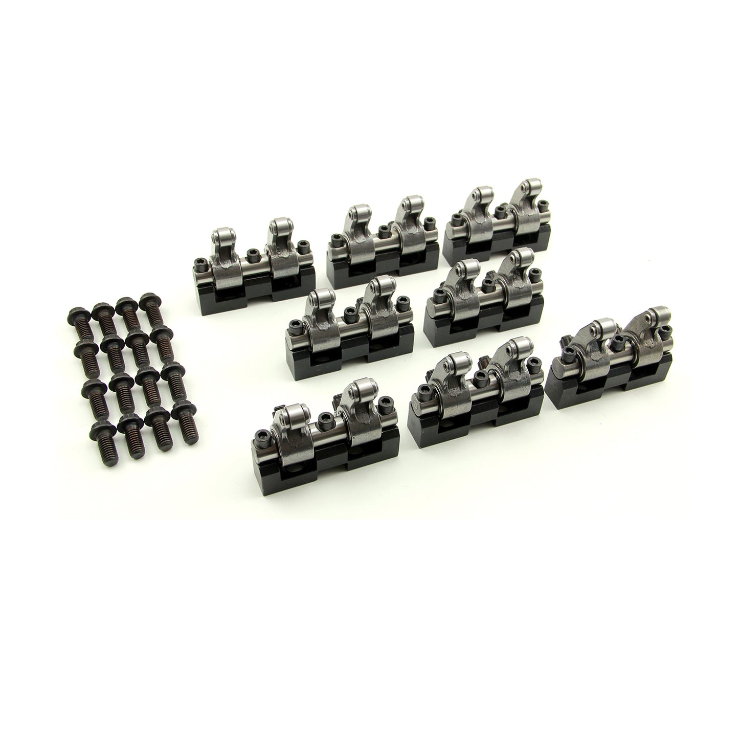 Ford SB 289 302 351 Windsor Stainless Steel 1.6 Ratio Shaft Mount Roller Rockers