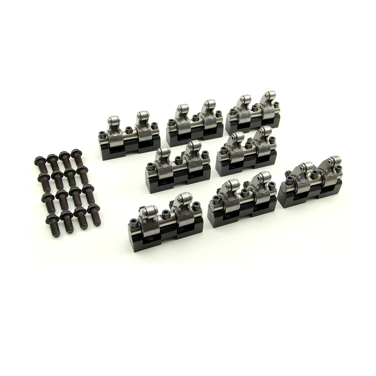Ford SB 289 302 351 Windsor Shaft 1.7 Zero Offset Stainless Steel Rocker Arms