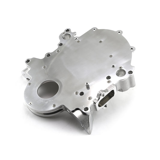 Cubierta de cadena de distribución de aluminio billet de 2 piezas para Ford SB 289 302 351 Windsor 5.0L 1968-99