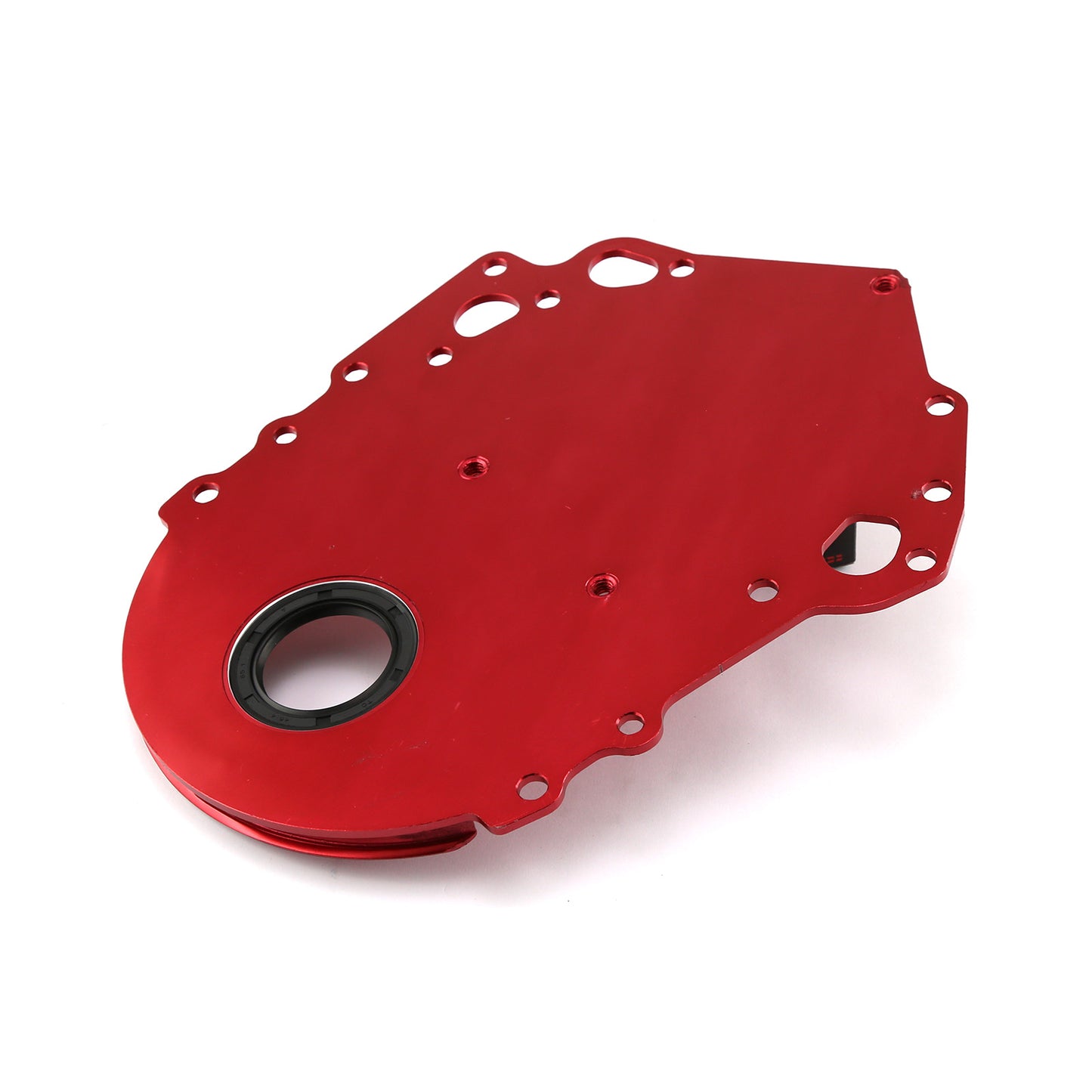 Tapa de distribución de aluminio con sello para Ford 302 351C Cleveland Red