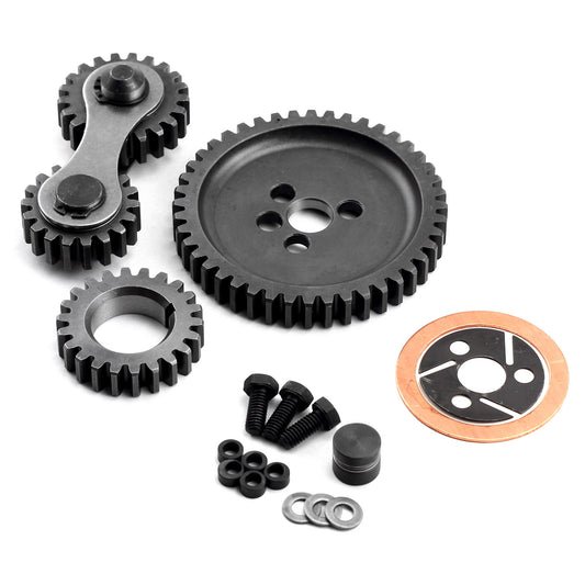 Chevy SBC 350 Dual Idler Noisey Timing Gear Drive Set