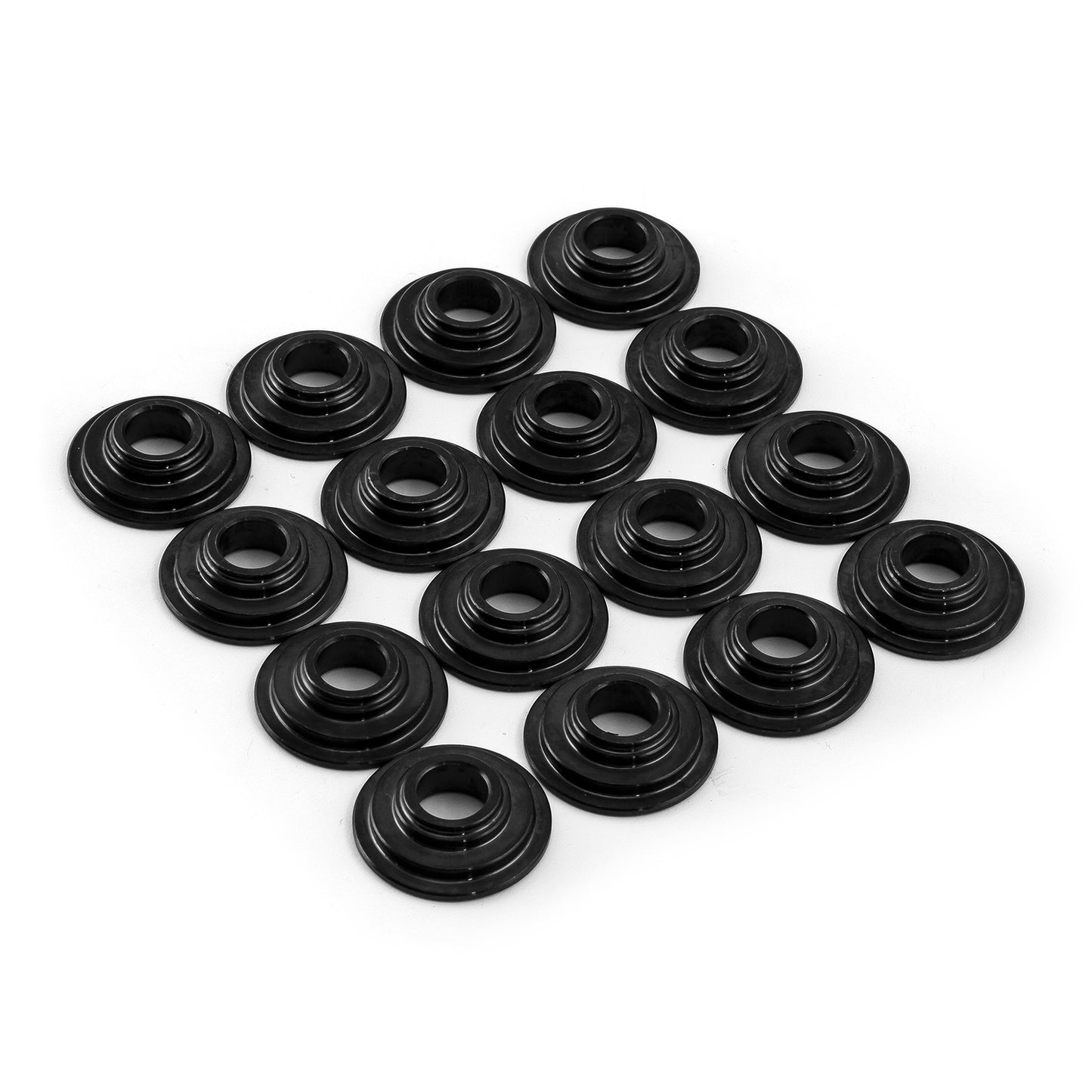 Retenedores de resorte de válvula de acero cromado de 1,160" de diámetro exterior, 7 grados y 8 mm [LS Dual]