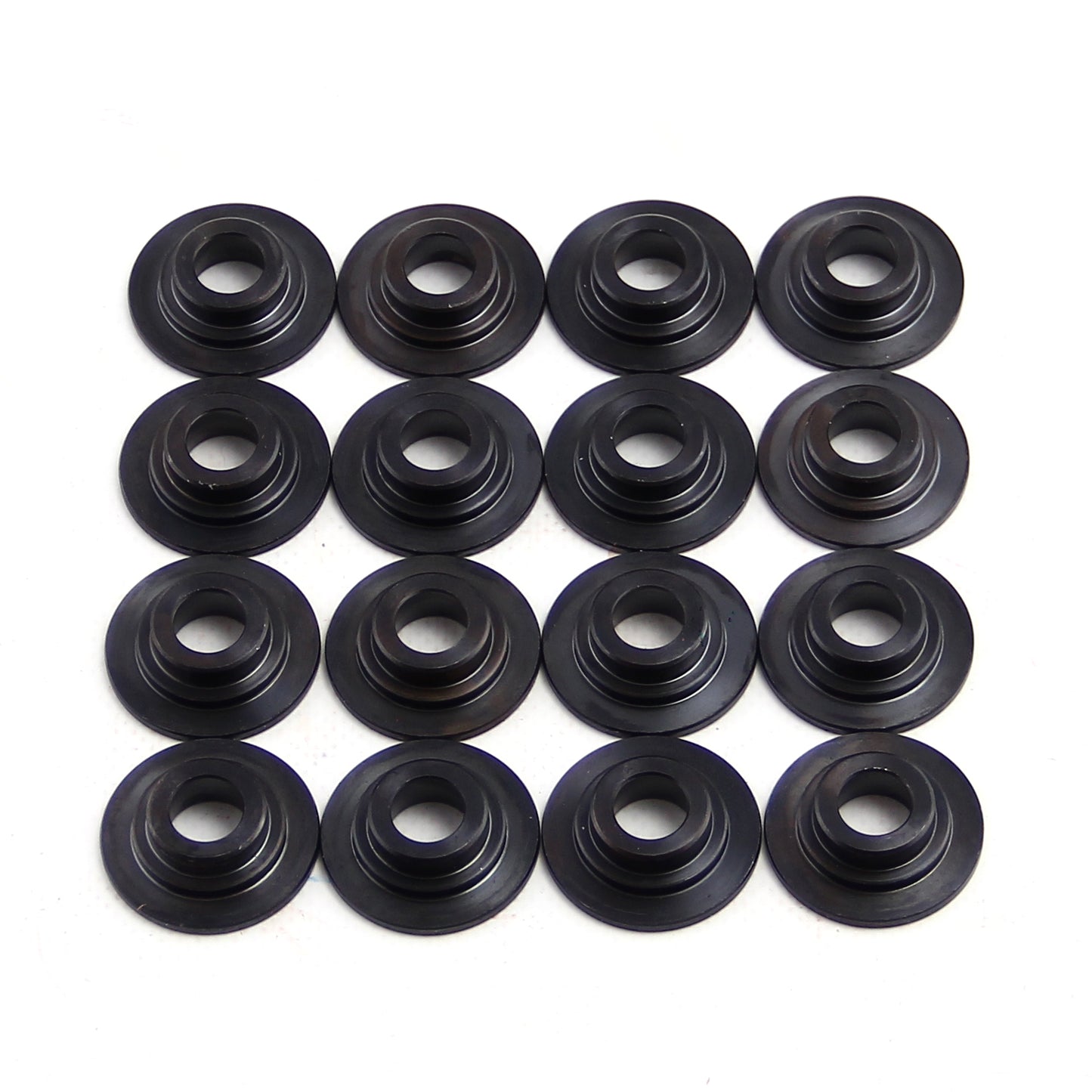 Retenedores de resorte de válvula de acero cromado de 1,500" de diámetro exterior y 1,130" de diámetro interior, 7 grados, 11/32"