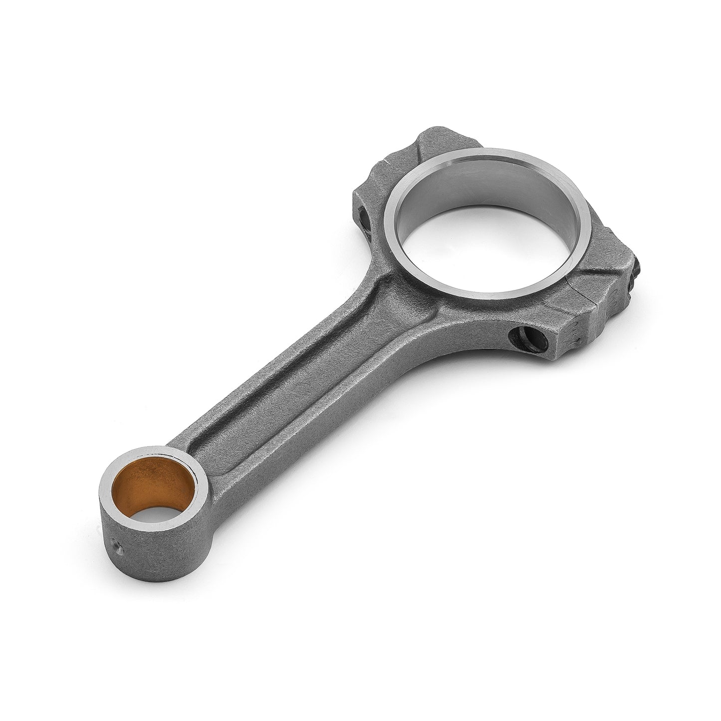 Bielas de 5.700" 2.100" 0.927" con buje de bronce 5140. Compatible con: Chevy SBC 350 7/16
