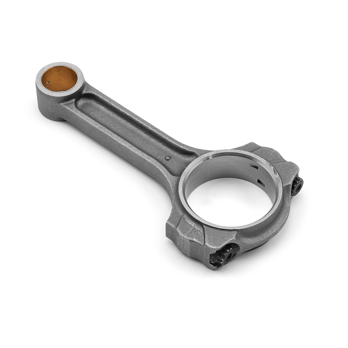 Bielas de 5.700" 2.100" 0.927" con buje de bronce 5140. Compatible con: Chevy SBC 350 7/16