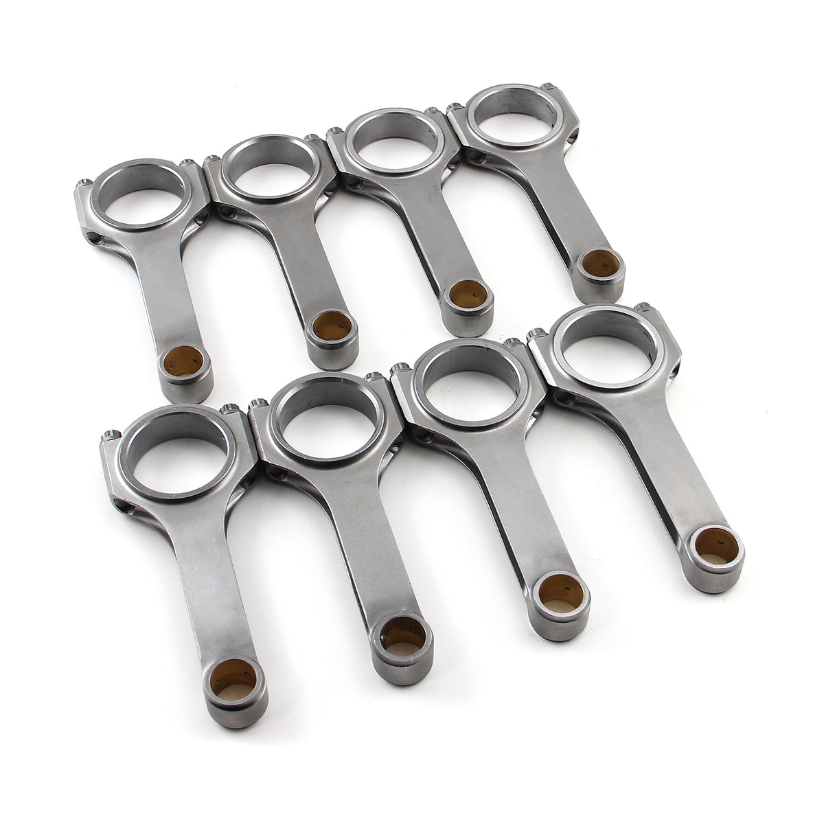 H Beam 5.400" 2.100" .912" Bronze Bush 4340 Connecting Rods Ford 289 302 Windsor