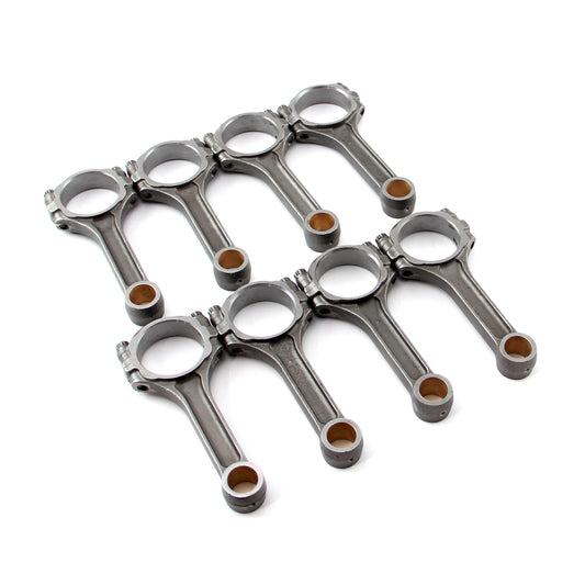 I Beam 5.090" 2.123" .912" 5140 Connecting Rods Ford 302 Windsor w/ ARP 2000.