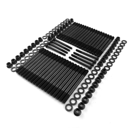 Kit de espárragos de cabeza de cromo-molibdeno 8740 de 12 puntos para Chevy Duramax LB-7 LLY 6.6L Diesel