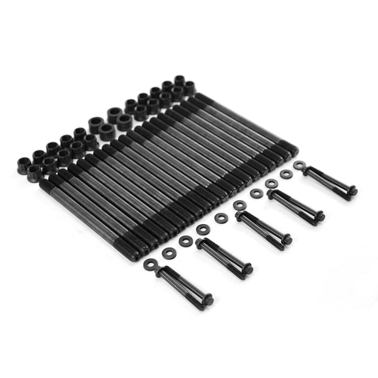 Kit de espárragos de culata cromados 8740 para Ford Powerstroke Diesel de 6,4 l