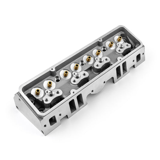 Culata de aluminio desnuda angular para Chevy SBC 350 (160 cc, 64 cc) [Semiterminada]